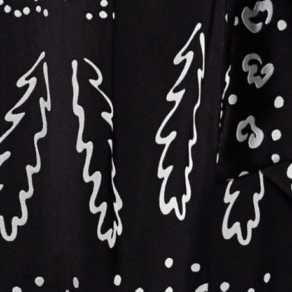 Thakoon Culotte Pant 6 Wide Leg Mosaic Jacquard Draped intermix moda operandi - Picture 7 of 12